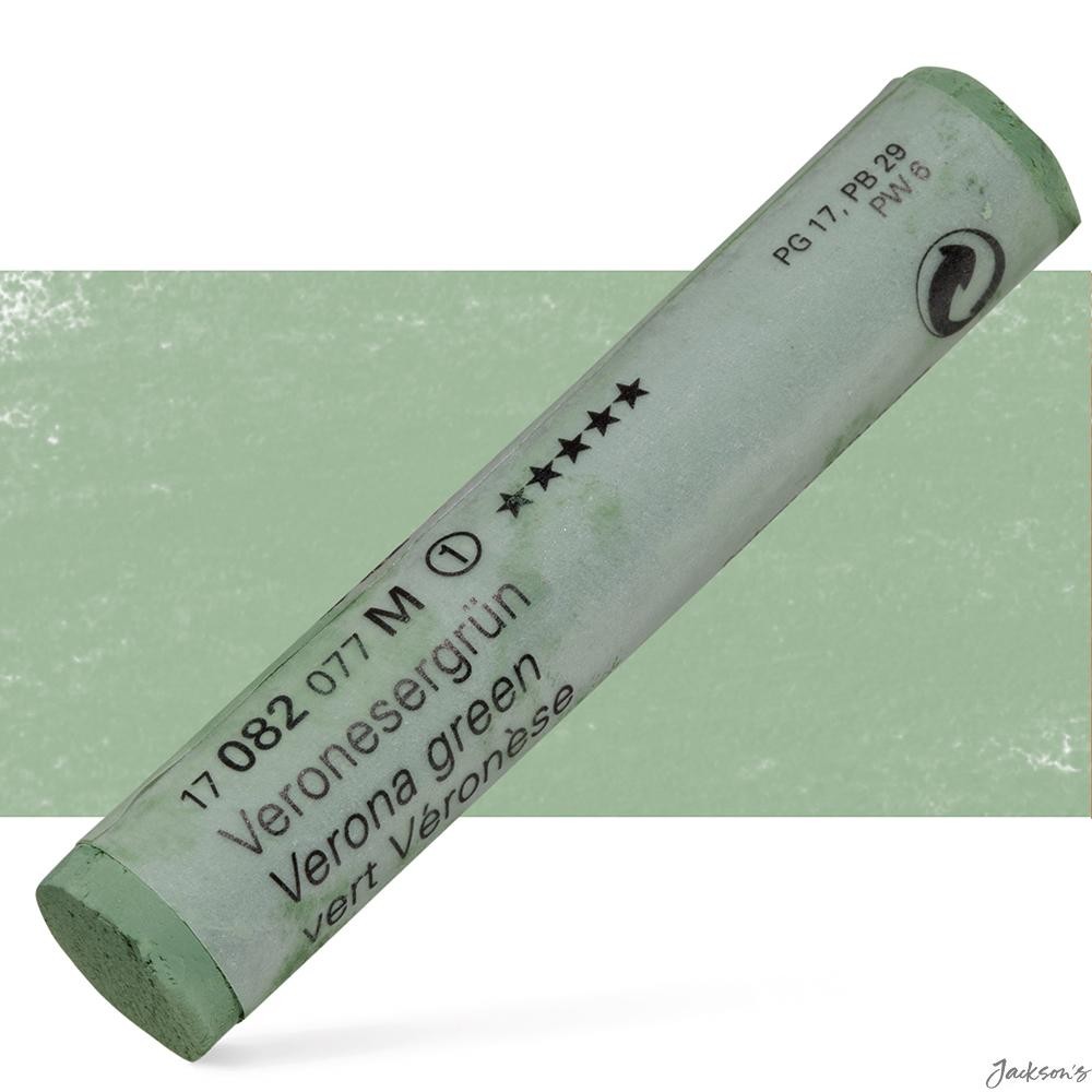 Schmincke Soft Pastel Stick Artist Pigment Verona Green 82M For Drawing