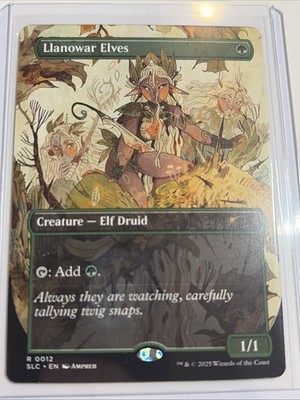 Llanowar Elves MINT 0012 Secret Lair Countdown Kit SLC MTG Rare Unplayed Regular