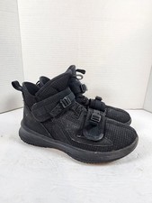 Nike Lebron Soldier 13 XIII SFG Mens Size 8.5 Triple Black James Shoes Sneakers Nike LeBron Soldier XIII Sneakers for Men for Sale  main image 4