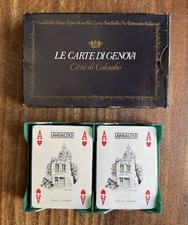 Le Carte (Poker) di Genova illustrate da Giorgio Oikonomoy - Modiano / Ansaldo