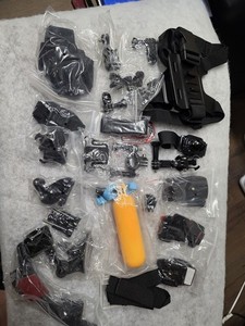 Action Camera Accessories Large Lot Mounts, Covers