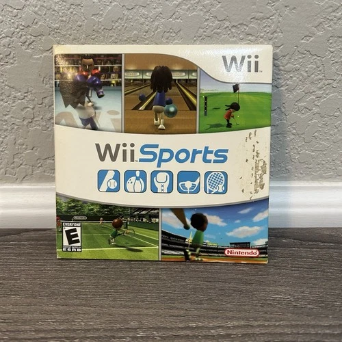 New ListingWii Sports (Nintendo Wii, 2006) Cardboard Sleeve CIB Complete Tested Working