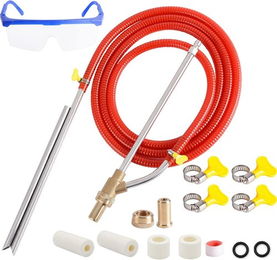 #ad Pressure Washer Sandblasting Kit 5000 PSI Wet Abrasive Sandblaster Attachment wi $47.99