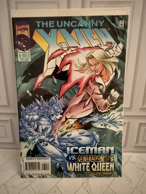 Uncanny X-Men Deluxe #331 | Marvel | Iceman Vs Generation X S White Queen | NEW