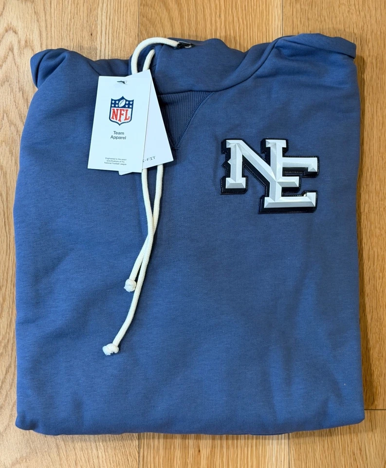 ТОЛСТОВКА С КАПЮШОНОМ NIKE NEW ENGLAND PATRIOTS STORM BLUERIVALRIES КОЛЛЕКЦИЯ СТАНДАРТНЫЙ ВЫПУСК! - Изображение 2 из 3