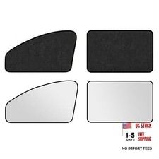 Magnetic Car Window Shades 4 PCS - Blackout Side Window Covers for Privacy 