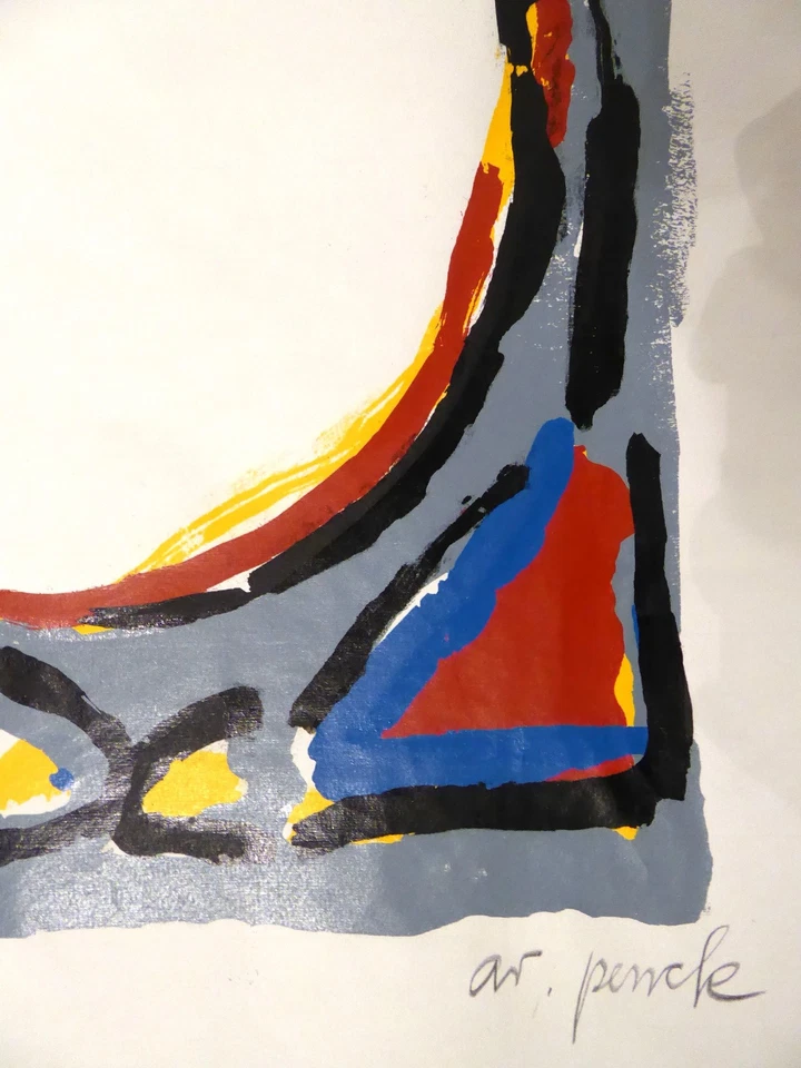 A. R. PENCK - "LIEGENDE U. ELEFANT" - FARBSERIGRAFIE - DRUCKFRISCH !!! RAR!!! - Bild 2 von 4