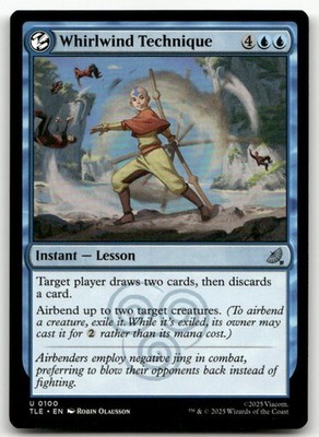 Whirlwind Technique #100 NM Avatar: The Last Airbender: Eternal-Legal Magic MTG