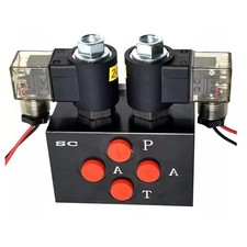 Excavator Electronically controlled Hydraulic Two-way Solenoid Valve 12V 24V