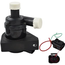 For VW Jetta Golf AUDI A3 Passat Auxiliary Cooling Water Pump &Plug 1K0965561J