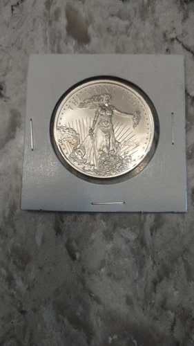 Zombie Saint Zombucks Apocalypse Walker Liberty coin  1 Oz .999  Silver Round