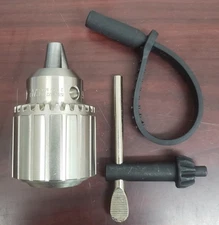 Jacob’s 33BA 5/8-16 Internal Thread, Drill Chuck 5/64 To 1/2" Opening With Key