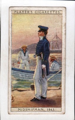 John Player & Sons - History of Naval Dress - A Series of 50 - 1930 - Card No.47