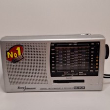 BorgJohnson HS-912R AM/FM TV Shortwave Radio Band Selector Silver