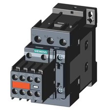 Siemens 3Rt20281ak643ma0 Iec Magnetic Contactor, 2Nc/2No, 110V-120V Ac, 3 P,