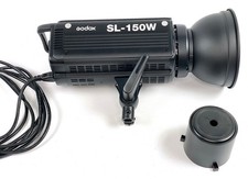 Godox LED SL150W światło dzienne lampa fotograficzna i wideo + ośmiokątny softbox