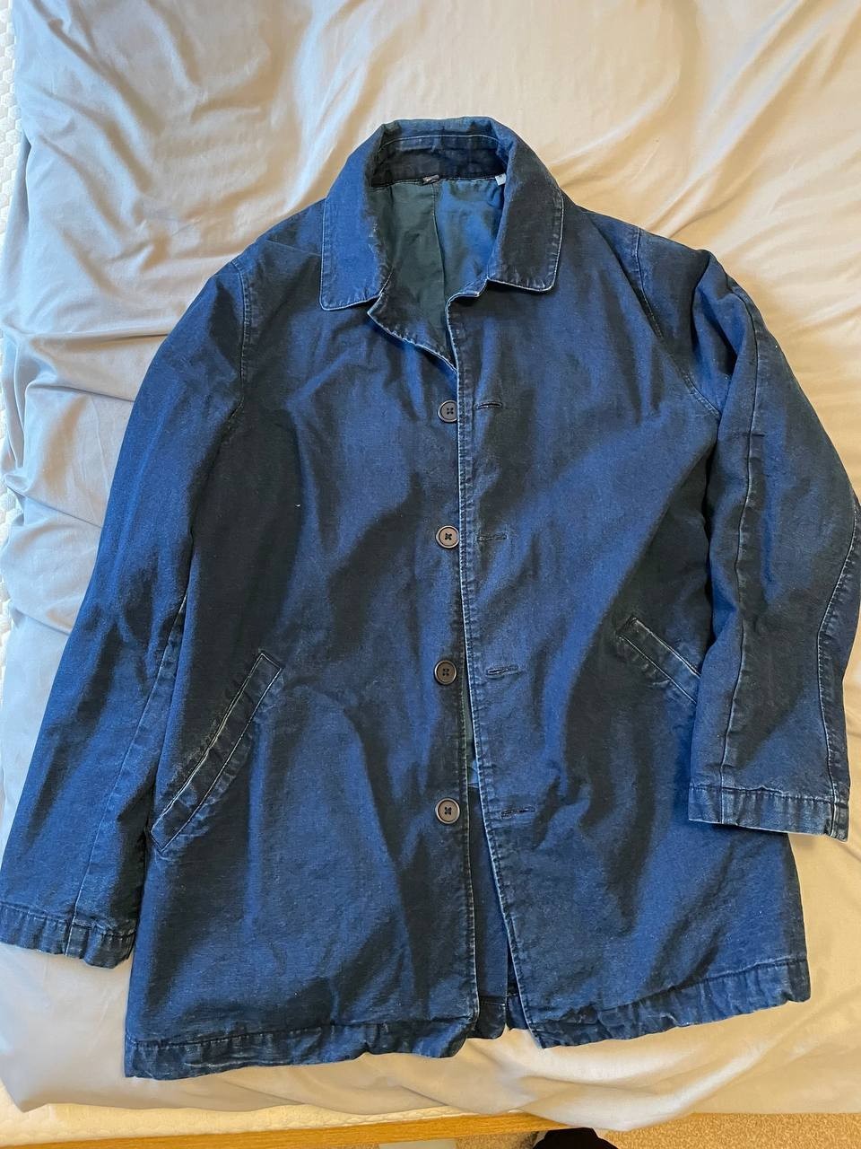 Edwin Men’s Jacket, Medium, Japanese Denim, Blue, Lined, Great Condition