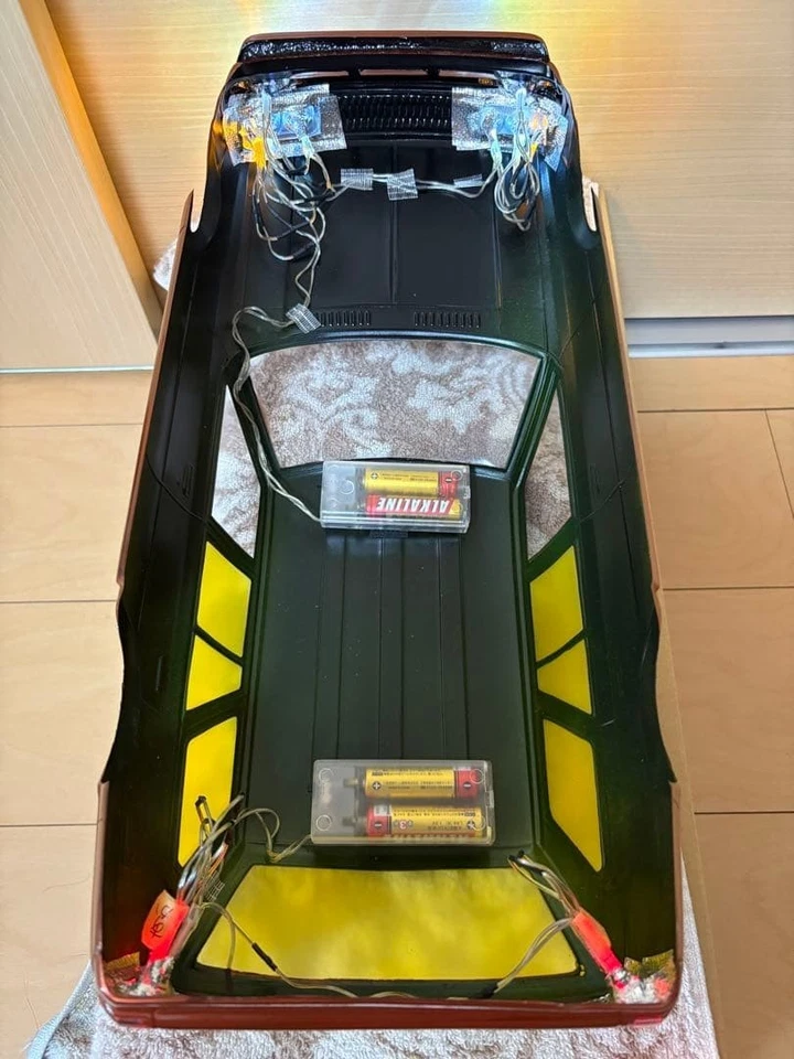 TOYOTA Corolla KE70 RC Car Body Shell Only LED Custom 1:10 Painted PANDORA - Image 2 of 4