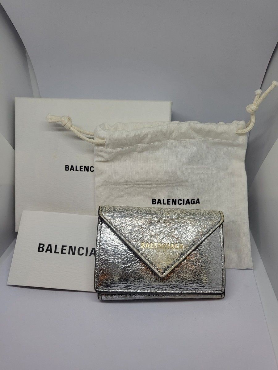 Balenciaga Mini Wallet Mini Wallet Silver Silver | eBay