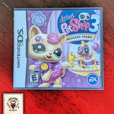 Littlest Pet Shop 3: Biggest Stars Purple (Nintendo DS, 2009) CIB *Orig Owner*