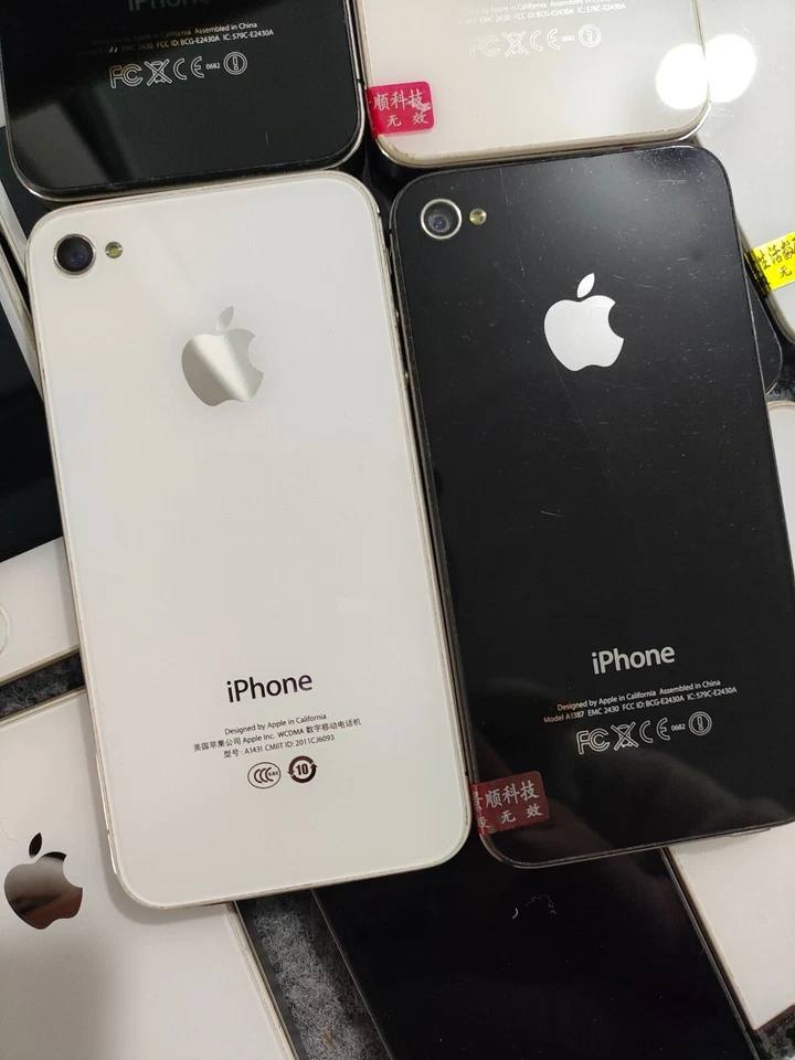 Tested GOOD Apple iPhone 4 4s - 8/16/32/64GB Unlocked iOS 6 iOS 9 Smartphone s7 - Image 4 of 4