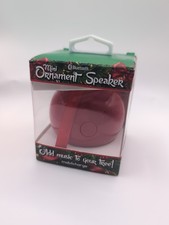 Mini Ornament Red Bluetooth speaker Christmas Tree Decoration Mobilcharge