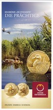 100 Euro GOLD 2018  " DIE STOCKENTE " *Folder*