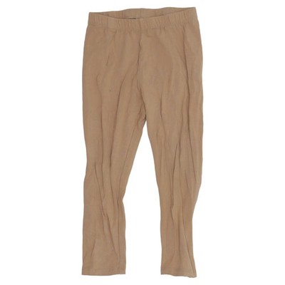 H&M, Leggings, Größe: 98, Beige, Baumwolle/Elasthan, Einfarbig #VtL