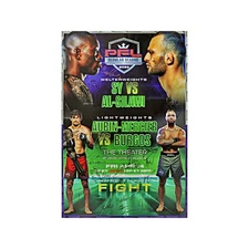 PFL 3 Autographed Event Poster From April 14th, 2023 In Las Vegas, NV