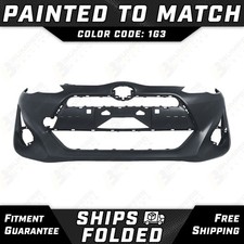 NEW Painted *1G3 - Gray* Front Bumper Cover for 2015-2016 Toyota Prius C 15-16