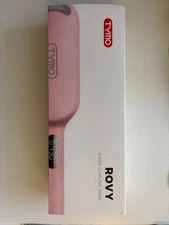 TYMO ROVY Ceramic Wave Curling Iron Pink, Compact 1.25” NEW open Box !!