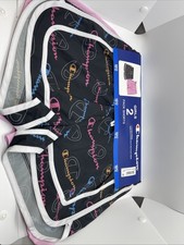Champion Girls 2 Pack Active Shorts Size 10-12 Pink/Black