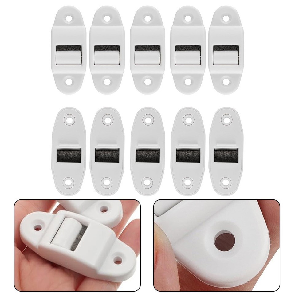 Roller Blinds Guide Rail 10pcs with Brush Joint for Quiet and Smooth ...