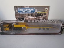 1/43 ALTAYA CAMION TRACTEUR SAVIEM SM 340 6X4 SEMI-REMORQUE PORTE CHAR/ENGIN