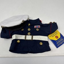 BAB BUILD A BEAR MARINES UNIFORM UNITED STATES USA SHIRT HAT