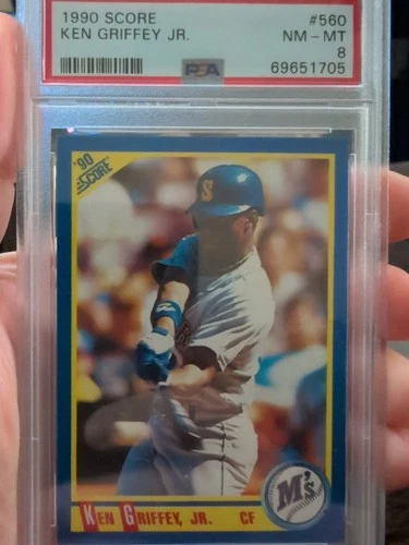 Ken Griffey Jr 1990 Score #560 PSA 8