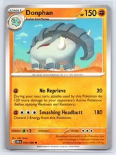 Donphan 045/086 Common Chaos Rising Pokemon Lightly Played