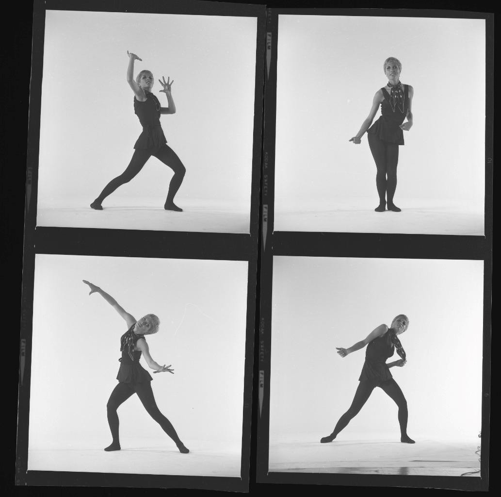 4 Marie Oliver Dancer Movie Actress Harry Langdon Negative w/rights Lot 674K
