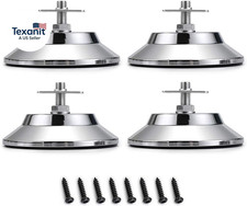 4 PCS Billiard/Pool Table Leg Levelers, Leveling Risers for Football/Soccer Tabl