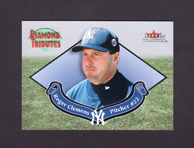 2002 Fleer Tradition / Diamond Tributes #8 Roger Clemens [NM/MT]