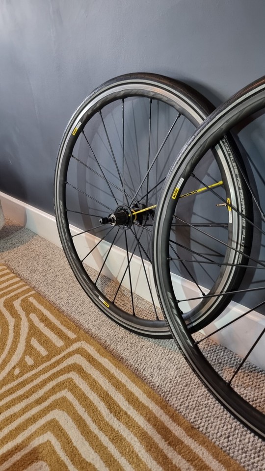 Mavic Ksyrium Pro Exalith SL Road Bike Rim Brake Clincher Wheelset ...