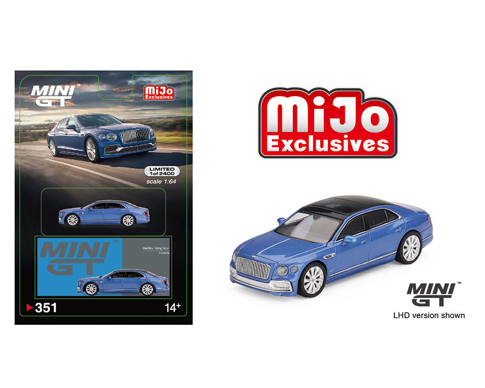 Mini GT 1:64 Bentley Continental Flying Spur Neptune Model