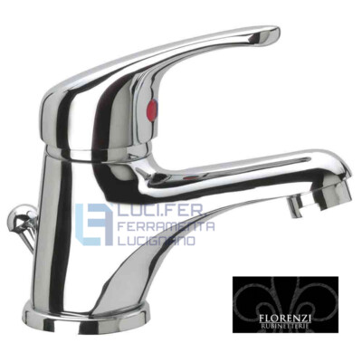 Rubinetto Lavabo Monocomando Con Tubo Flessibile - In Acciaio Inox E Ottone, Con Miscelatore E Uscente A Nido D'Ape, Per Bagno Moderno