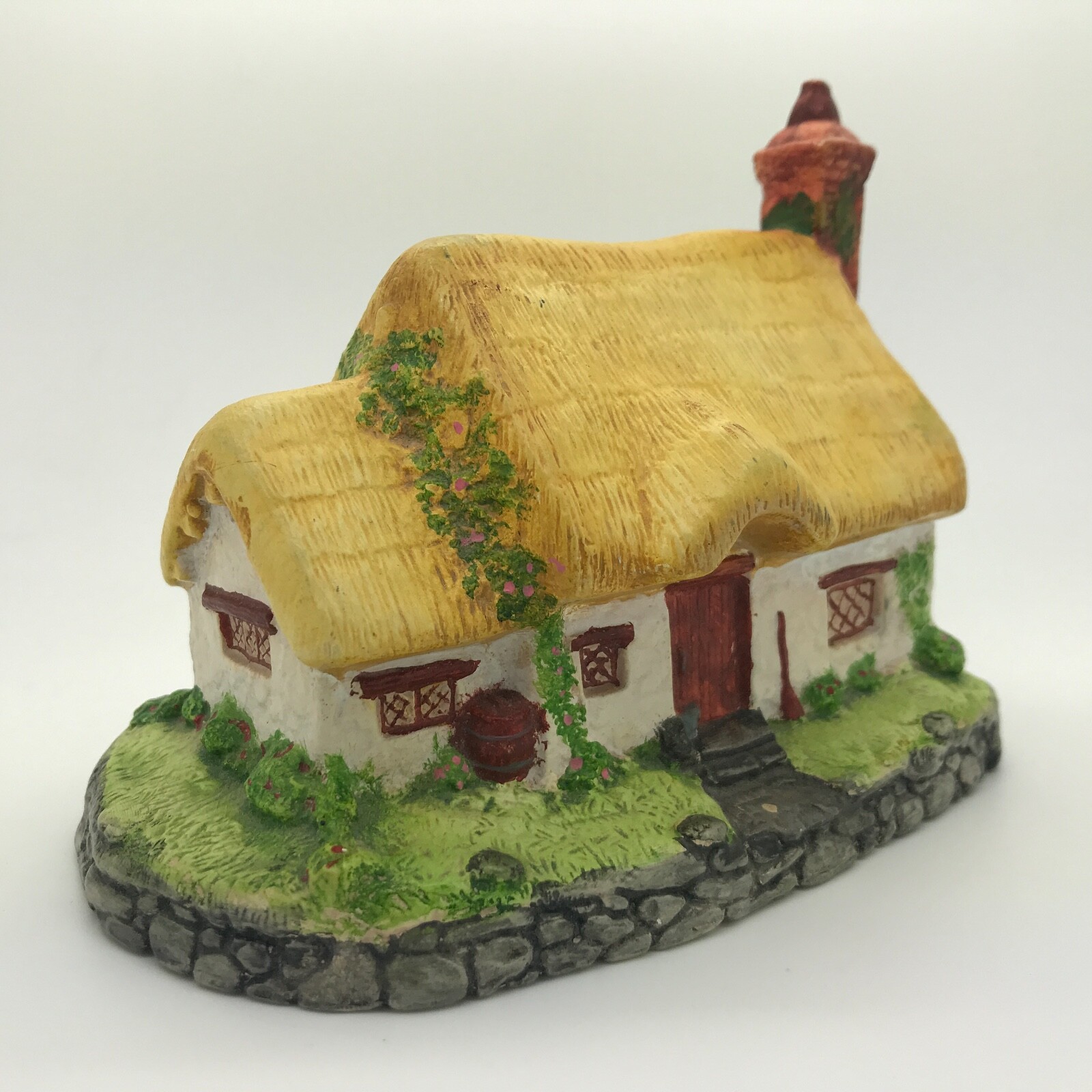 Byron Molds• ceramic ‘Tenants Cottage’, Village Country Farm House diorama •1986