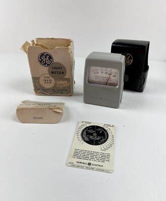 General Electric GE Light Meter Model Type 213