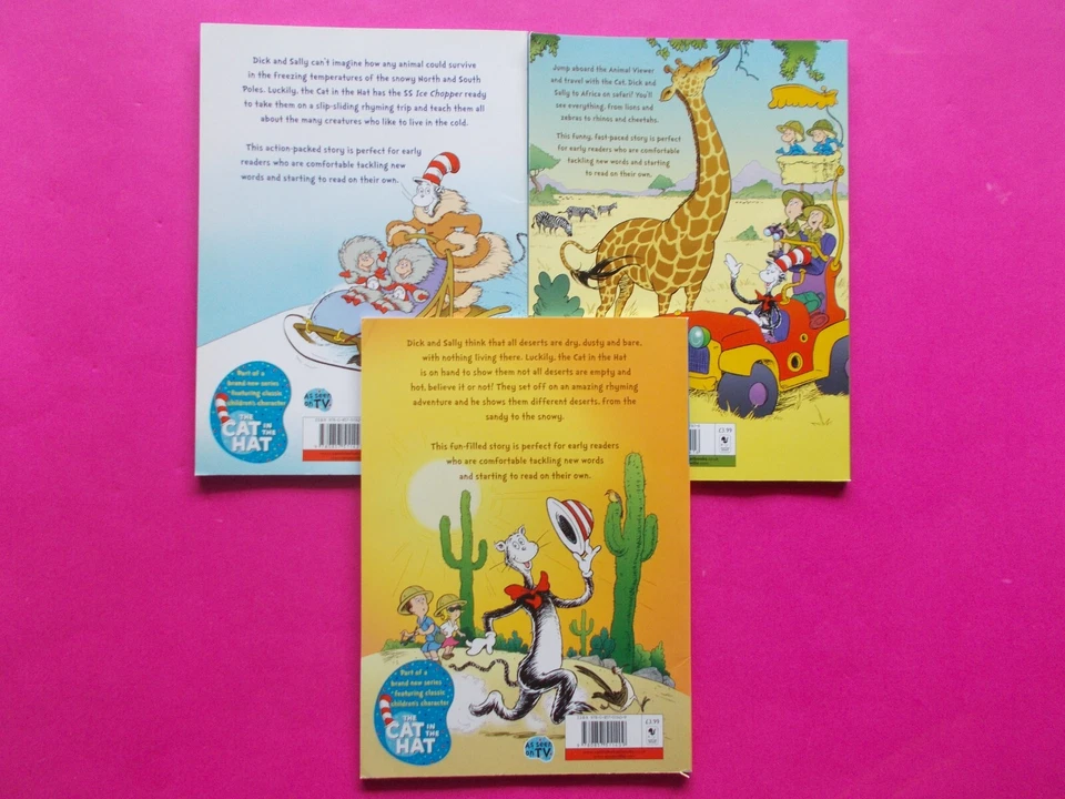 The Cat in the Hat - Knows a Lot About That! x 3 - I'm Ready for Reading Series - Image 2 of 4