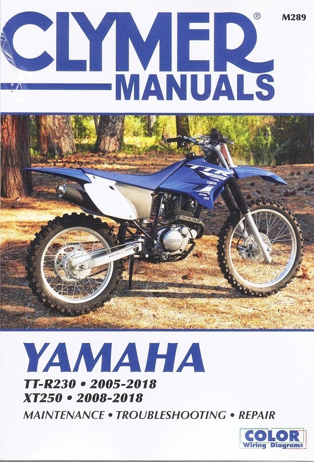 Preços baixos em Reparo de Motocicleta XT250 Manuais e FOLHETOS | eBay