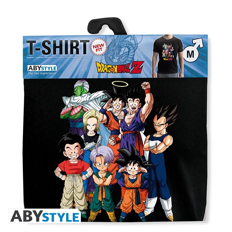 Thumbnail - Dragon Ball - T-shirt "dbz/ Gokus Gruppe" Herren Schwarz - Neue