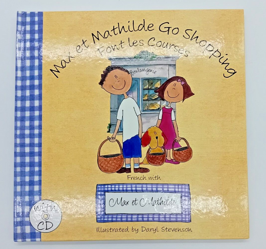 Max et Mathilde Go Shopping - French - with CD - Hardcover