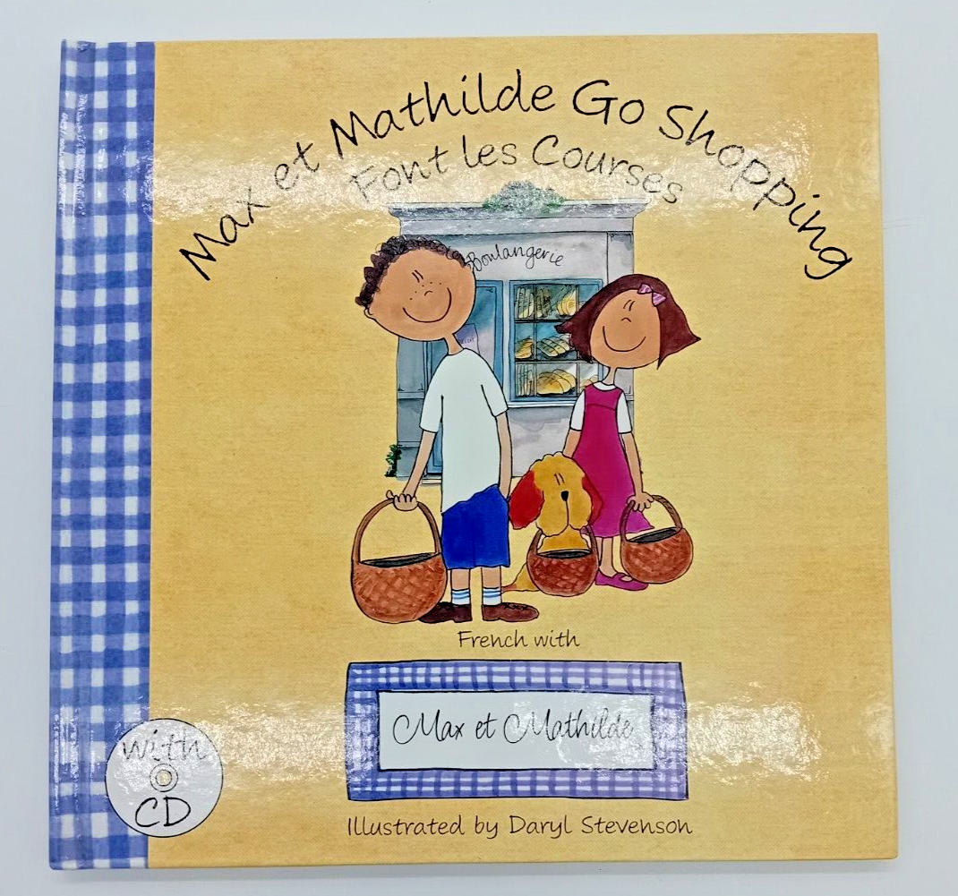 Max et Mathilde Go Shopping - French - with CD - Hardcover